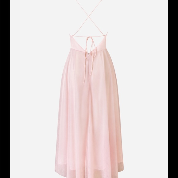 Madison Beach Wedding Honeymoon Organza  Tie, Back Maxi Dress - Picture 7 of 7